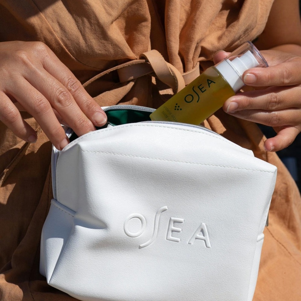 OSEA White Vegan Leather bag